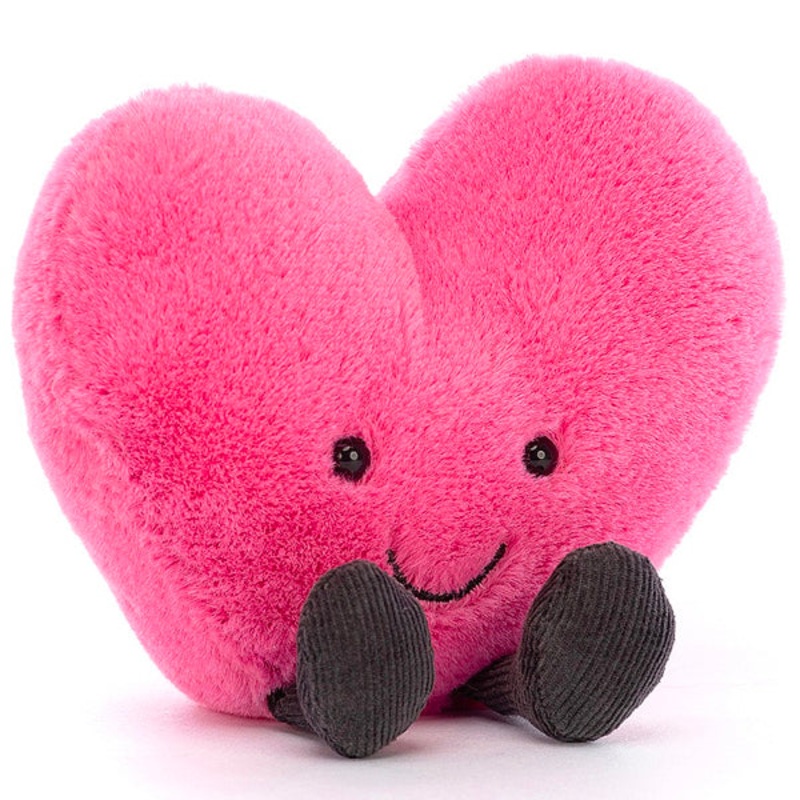 Amuseables Hot Pink Heart Little