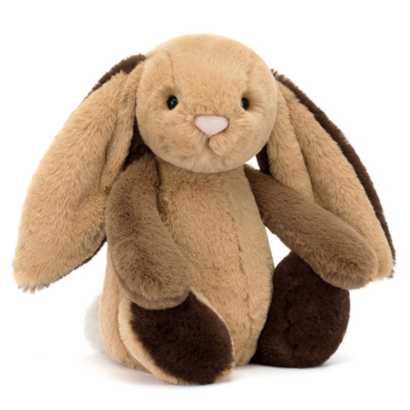 Bashful Patchwork Brown Bunny