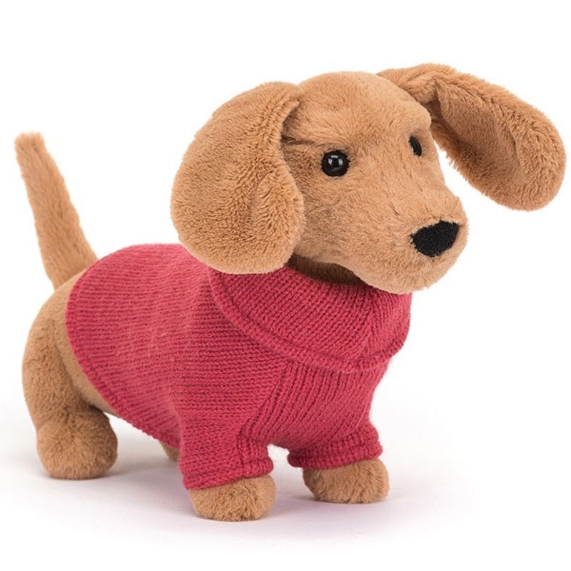 Sweater Sausage Dog Pink