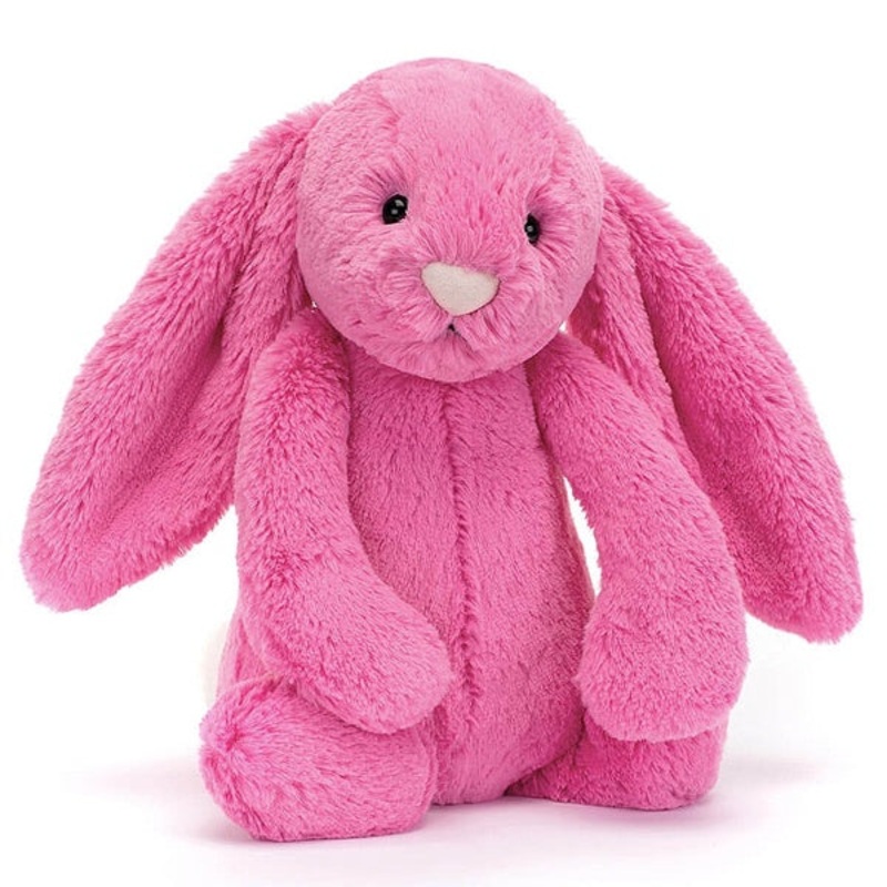 Bashful Hot Pink Bunny Medium