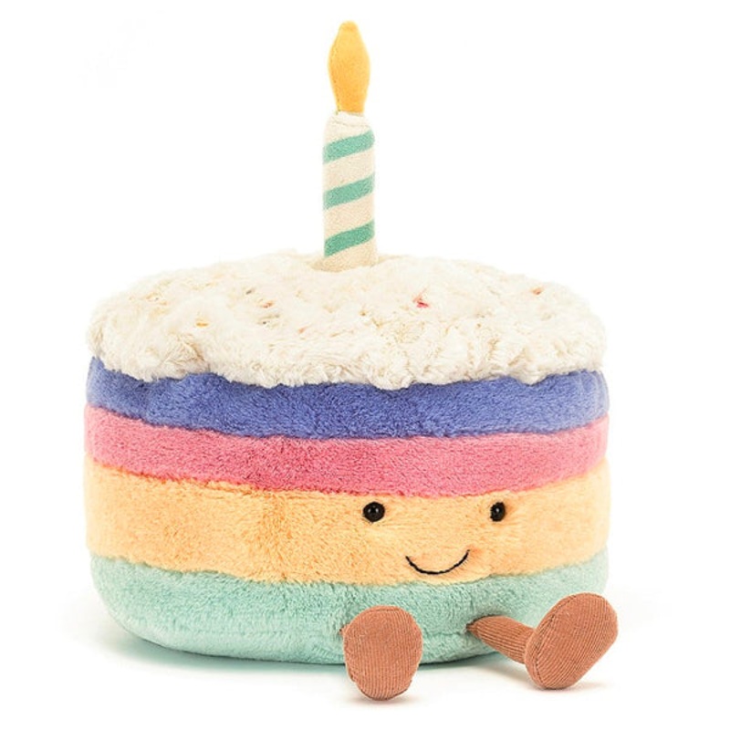 Amuseables Rainbow Birthday Cake Large