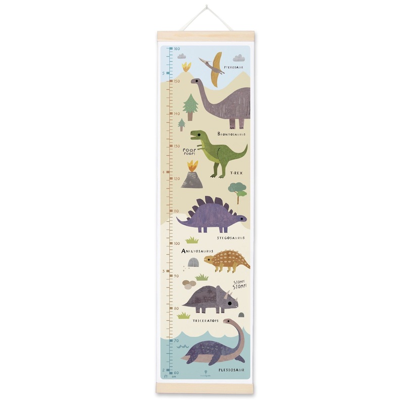 Dinosaur Landscape Height Chart