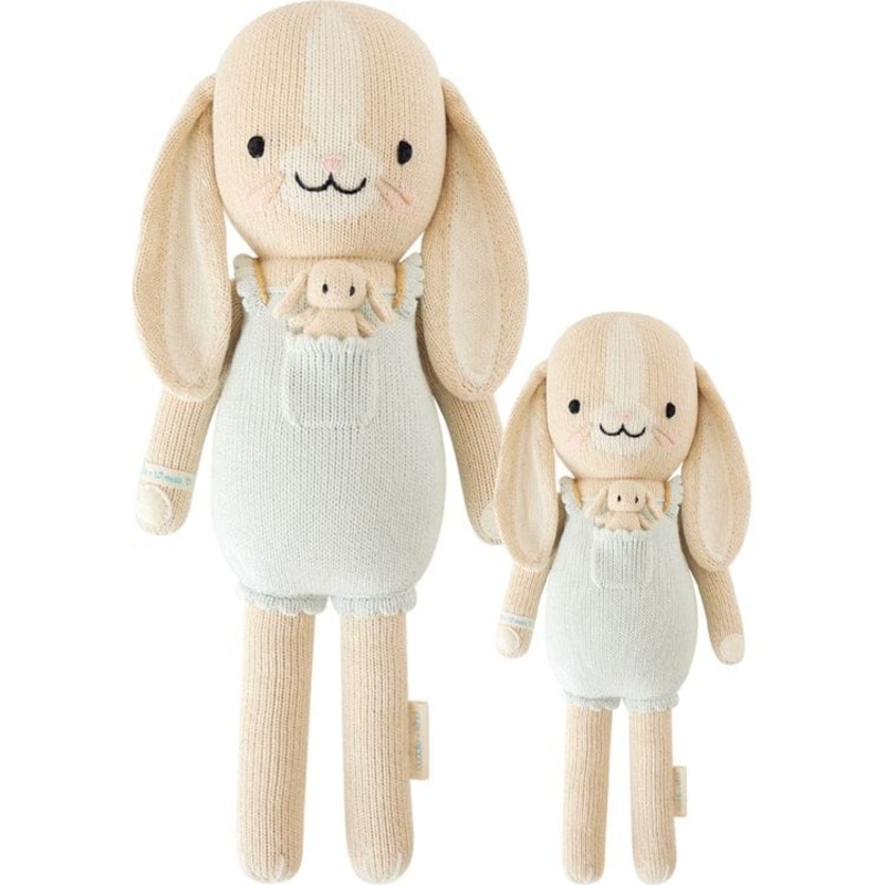 Little 13" Briar the Bunny Hand-Knit Doll