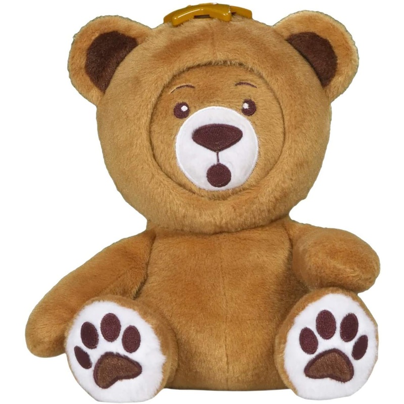WhatsItsFace 12 Inch Teddy Bear Plush with 3 Different Faces