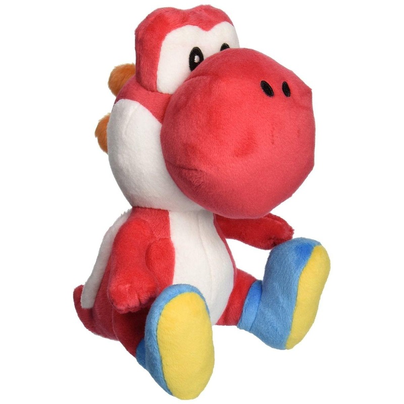 Super Mario Bros. 6" Plush: Red Yoshi