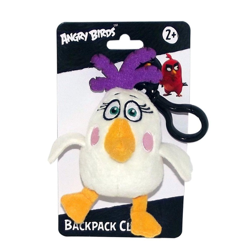 Angry Birds Movie 4.5" Plush Clip On: Matilda