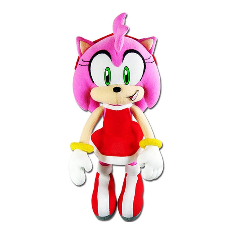 Sonic the Hedgehog 9 Inch Plush | Amy in Red Dress