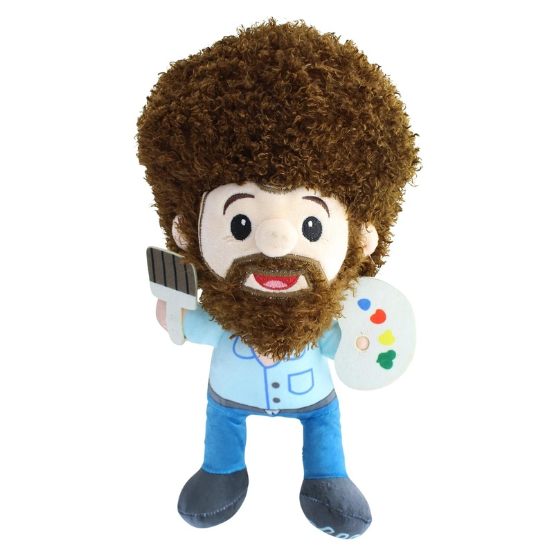 Bob Ross 6.5 Inch Character Plush