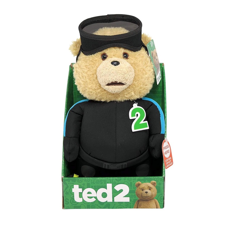 Ted 2 Talking Ted In Scuba Outfit 24 Inch Plush Teddy Bear - Rated PG