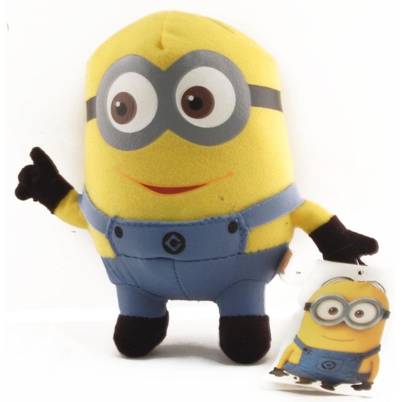 Despicable Me 6" Plush Two Eyed Minion Dave Thumbs Up