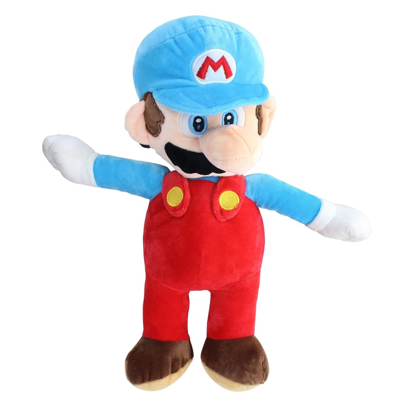 Super Mario 16 Inch Character Plush | Ice Mario