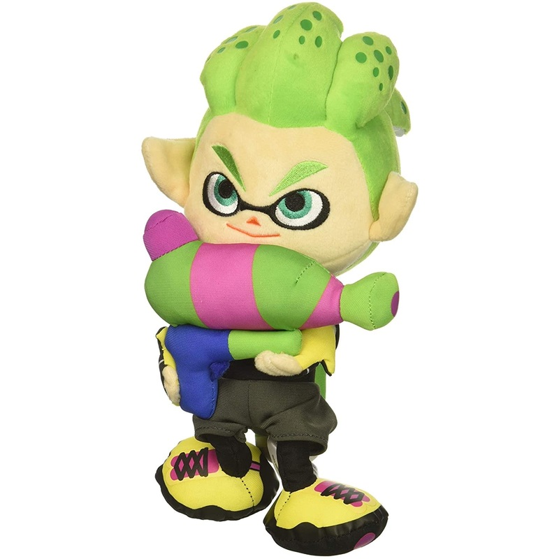 Nintendo Splatoon 9-Inch Plush - Inkling Boy Neon Green