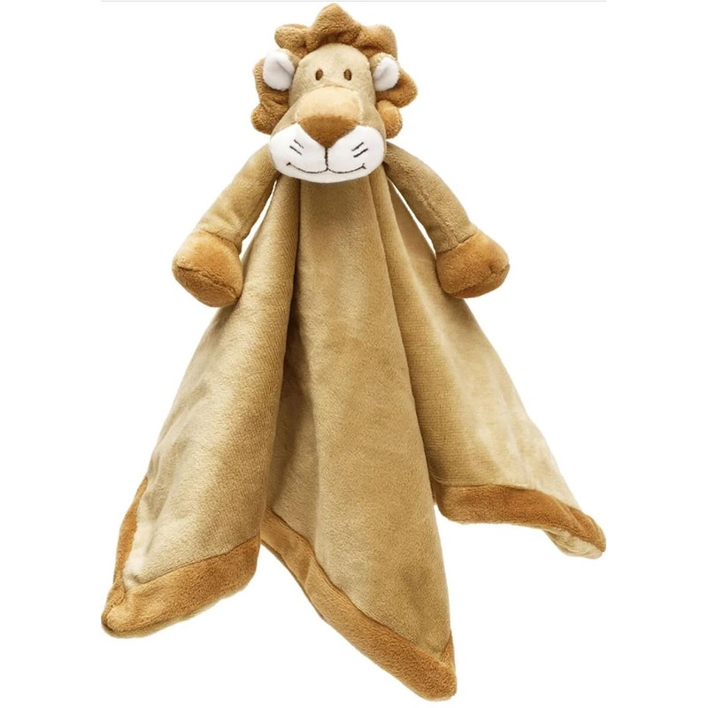Teddykompaniet Diinglisar Collection 11 Inch Plush Animal Blanket | Lion