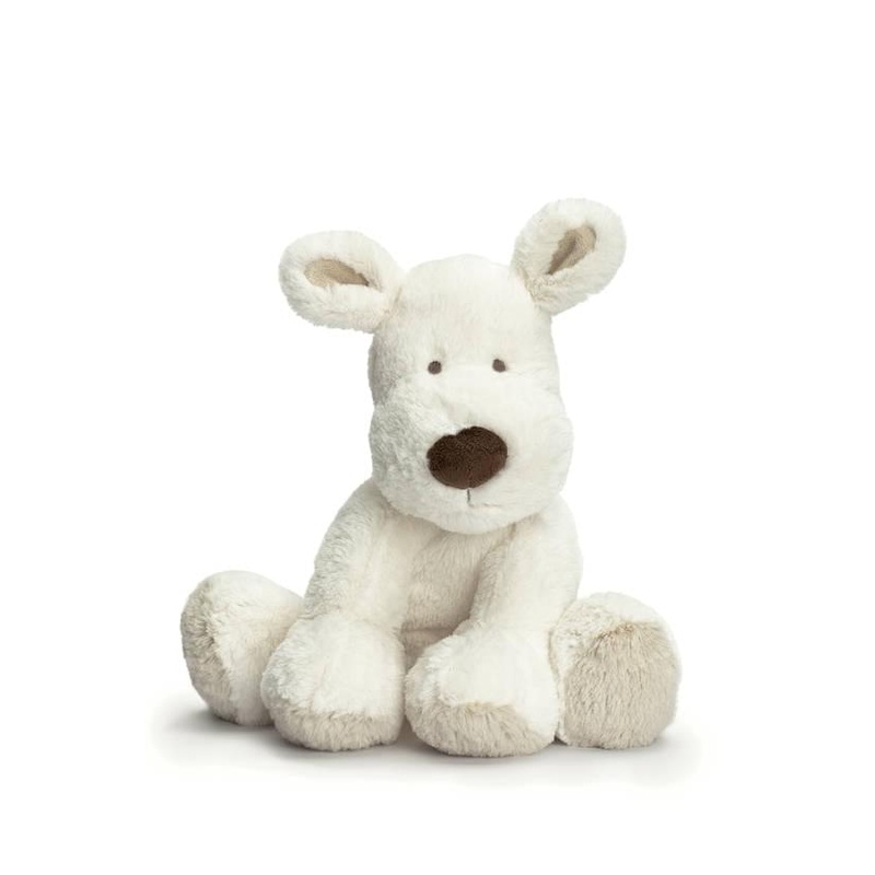 Teddykompaniet Teddy Cream Medium Dog Plush | White