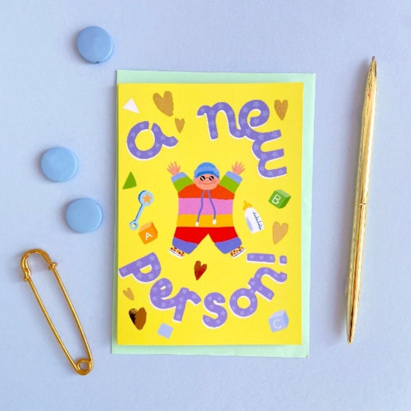 A New Person Card