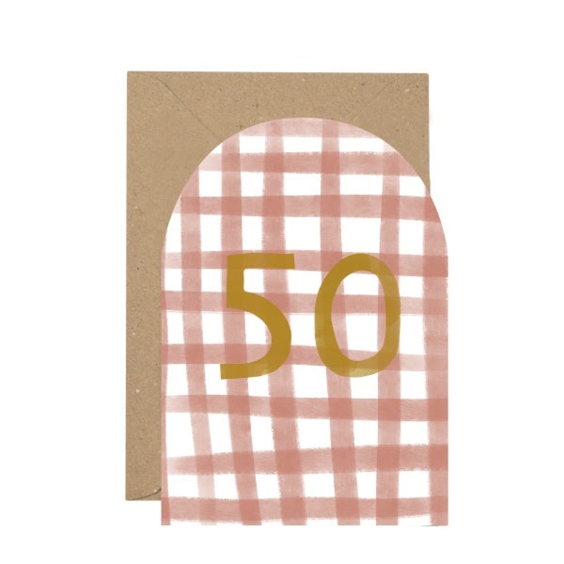 50 Curved Card