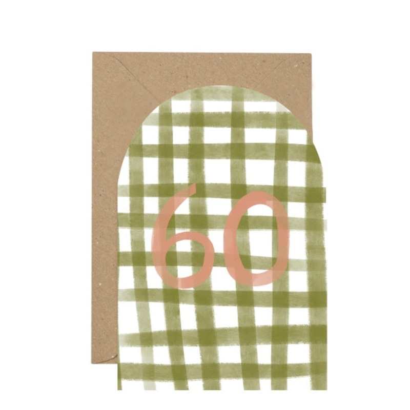 60 Curved Card
