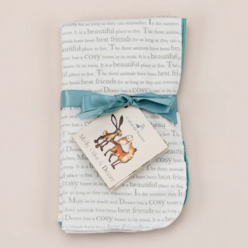 'Storytime' Dribble Cloths Pack of 2