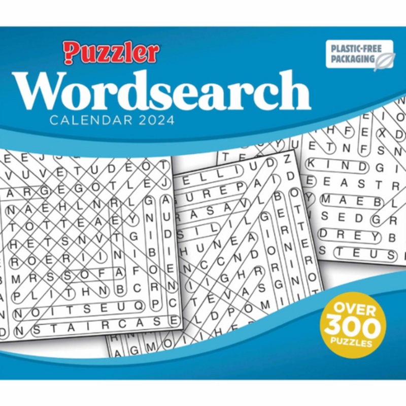 Wordsearch Desk Calendar 2024