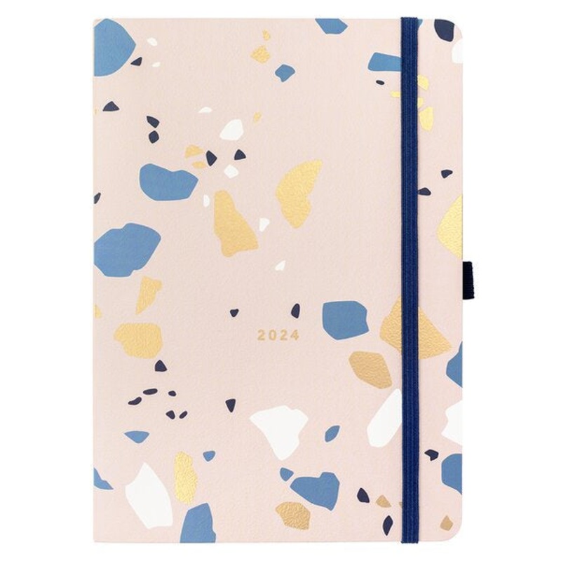 2024 Terrazzo Day to a Page Diary