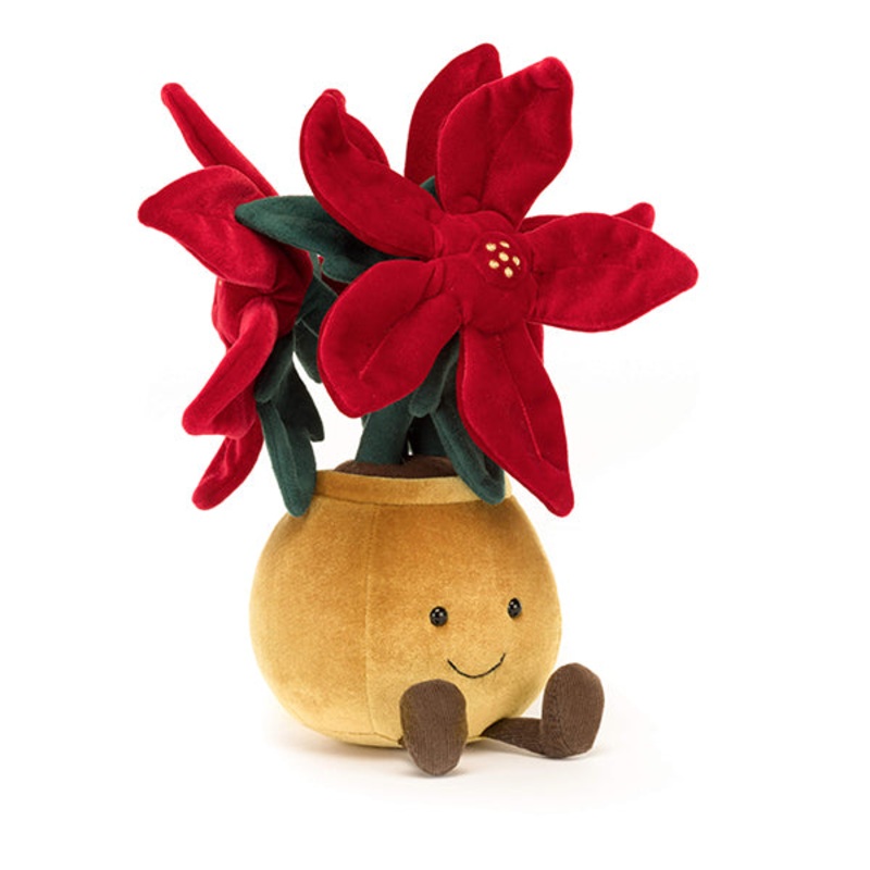 Amuseables Potted Poinsettia