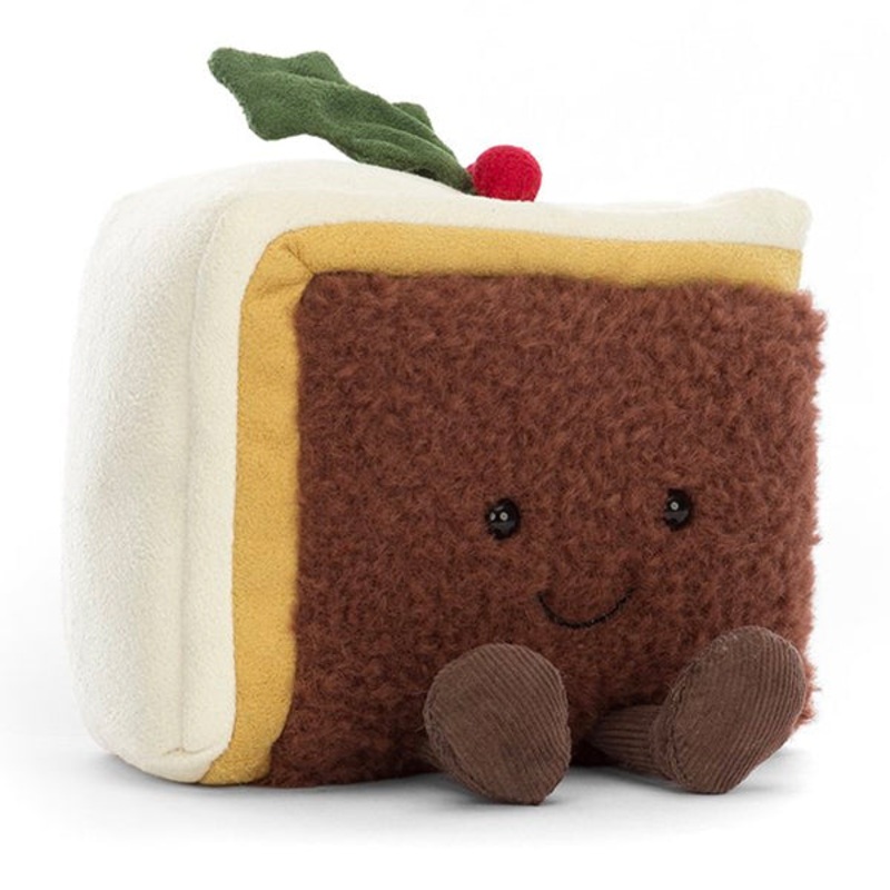 Amuseables Slice of Christmas Cake