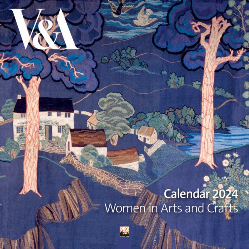 V&A: Women in Arts & Crafts 2024 Wall Calendar