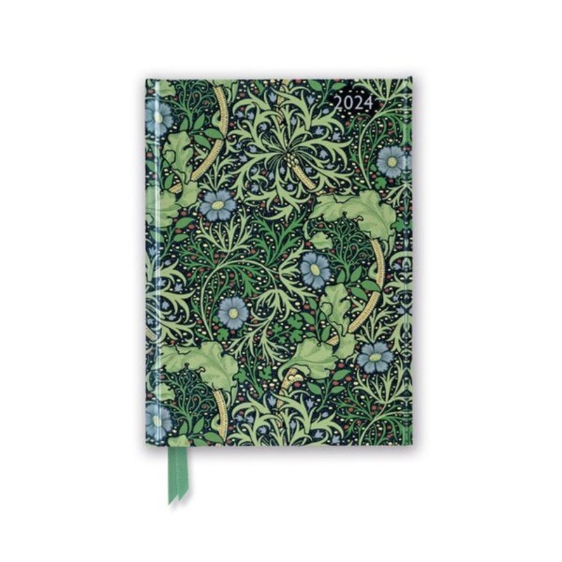 William Morris: Seaweed 2024 Luxury Diary