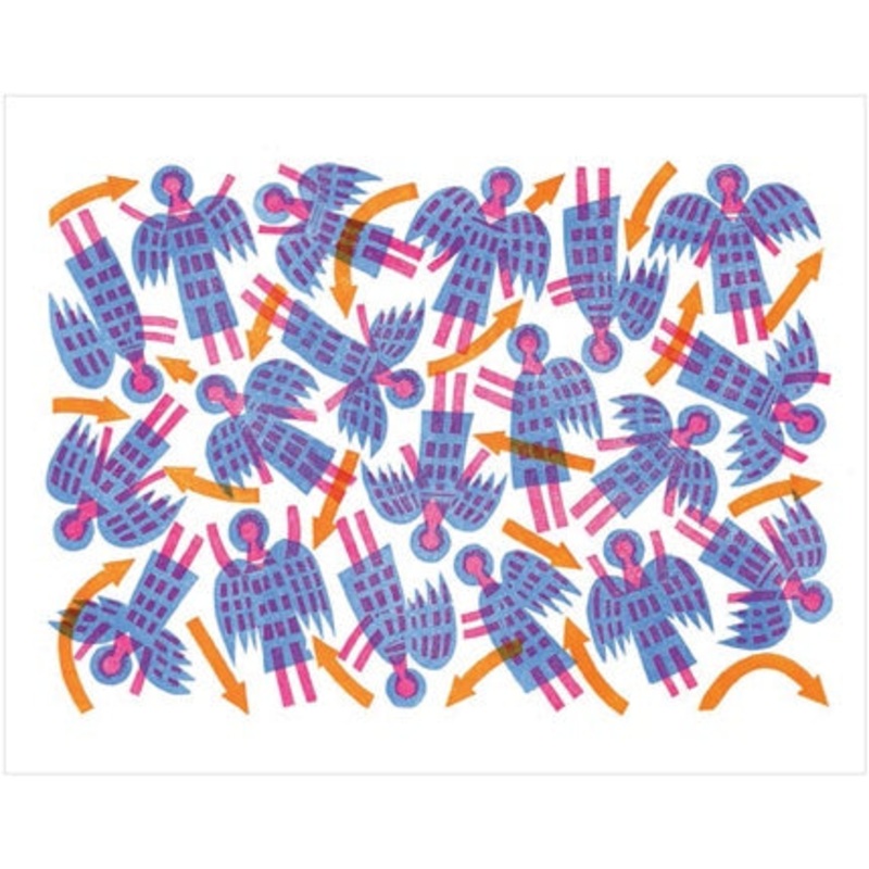 Angel Swarm Pack of 5 Christmas Cards