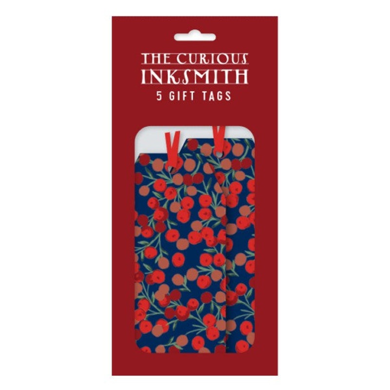 Winter Garnet Gift Tag Pack of 5