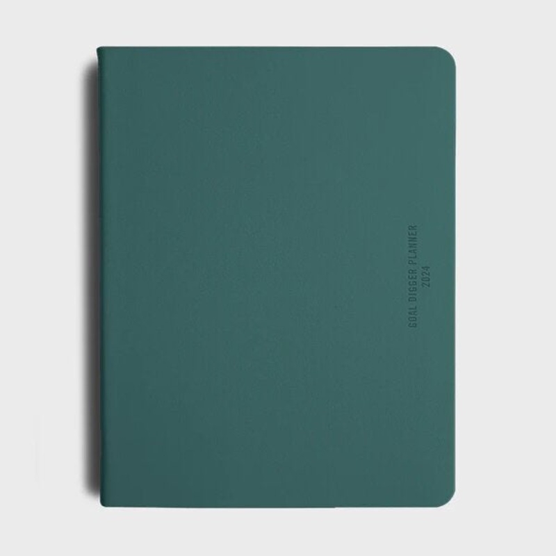 2024 MiGoals Goal Digger Teal Green Classic Diary