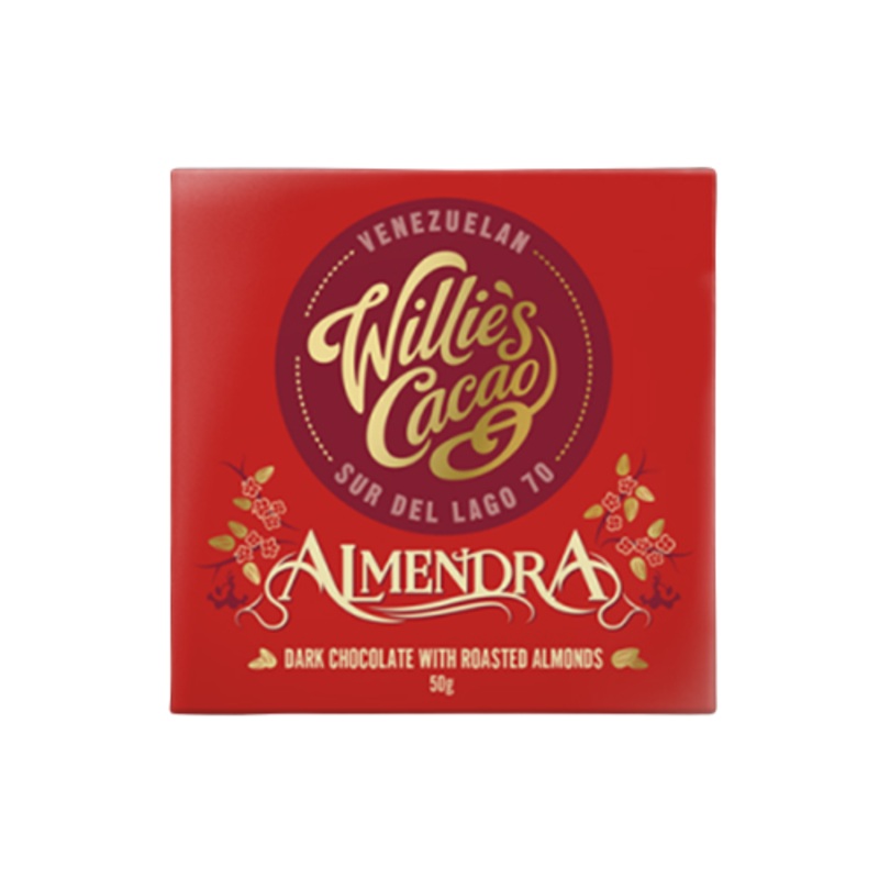Almendra 70% Dark Chocolate with Roasted Almonds