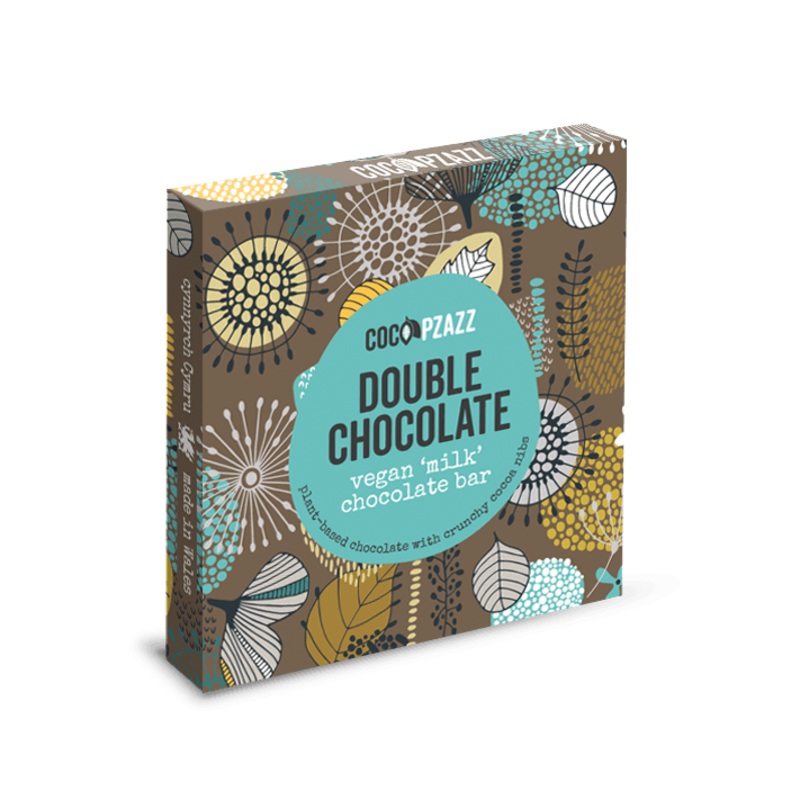 Coco Pzazz Vegan Milk Double Chocolate Bar