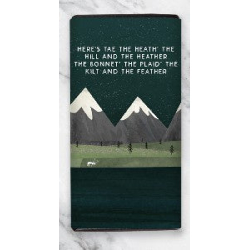 Heres Tae The Heath Salted Caramel Milk Chocolate Bar 100g