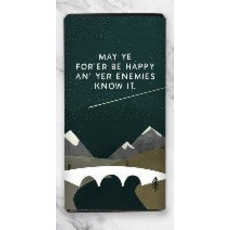 May Ye For Er Be Happy Salted Caramel Milk Chocolate Bar 100g