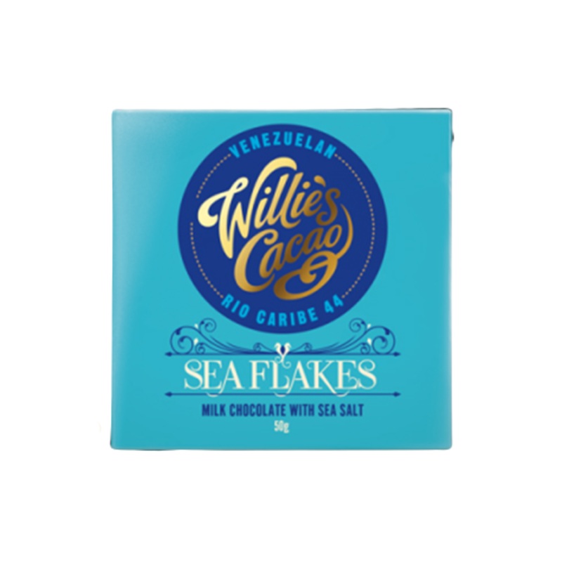 Sea Flakes 44% Milk Chocolate with Sea Salt