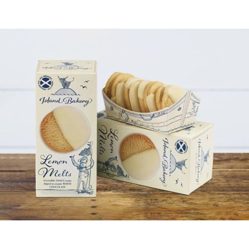 Island Bakery Organic Lemon Melts Biscuit Box