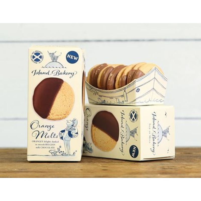 Island Bakery Organic Orange Melts Biscuit Box