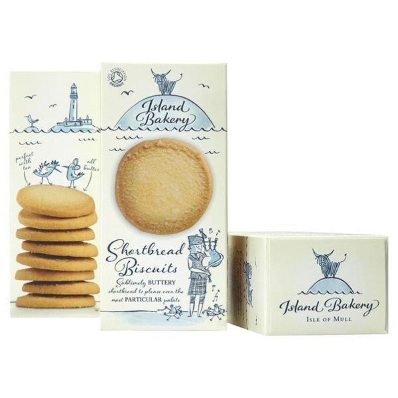 Island Bakery Organic Shortbread Biscuit Box