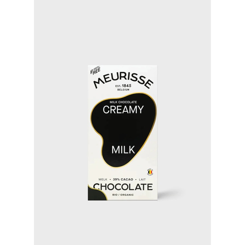 Organic Milk Chocolate With Creamy Milk 100g Bar