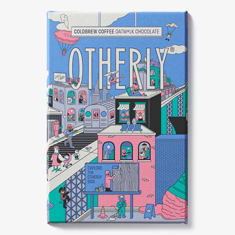 Otherly Cold Brew Coffee Oatmilk Vegan Chocolate Bar