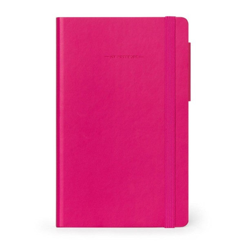 Medium Lined Orchid Notebook