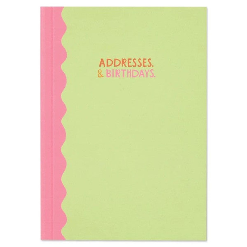 Addresses & Birthdays Notebook