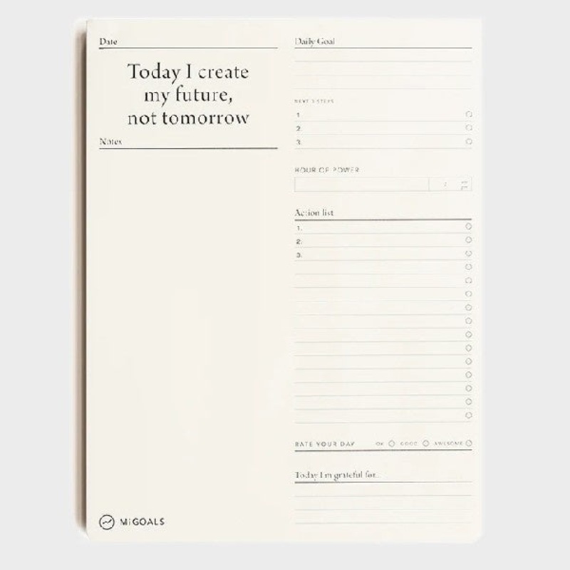 MiGoals Daily To-Do Desk Pad