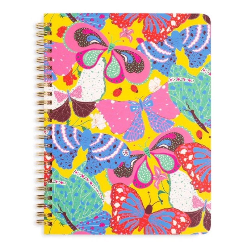 Berry Butterfly Mini Notebook