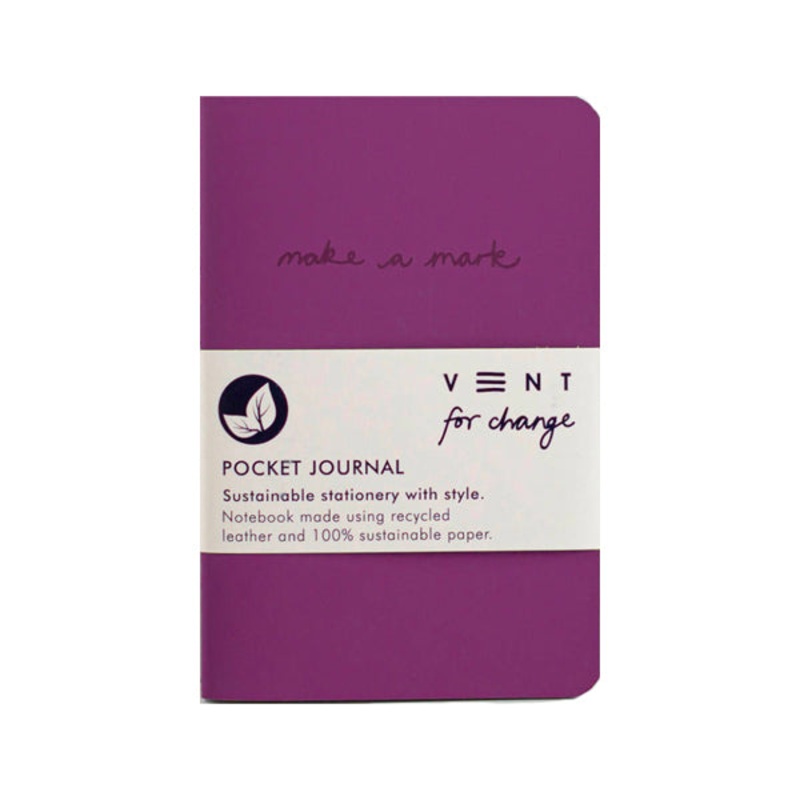 Make A Mark Pocket Notebook Purple