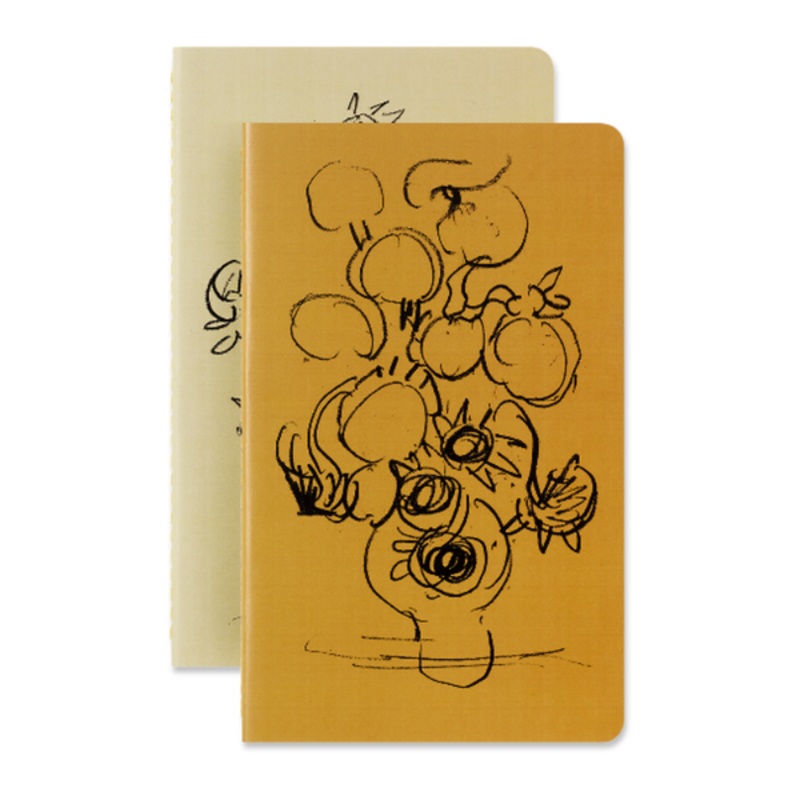 Limited Edition Moleskine Van Gogh Set of 2 Ruled Journals