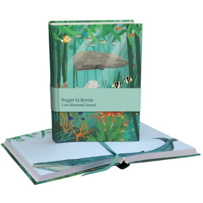 Whale Song Luxe Illustrated Journal