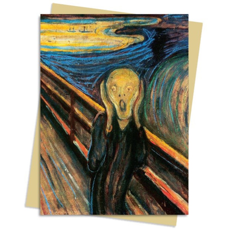 Edvard Munch The Scream Card