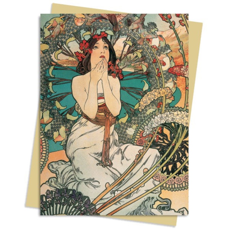 Mucha Monaco Monte Carlo Card